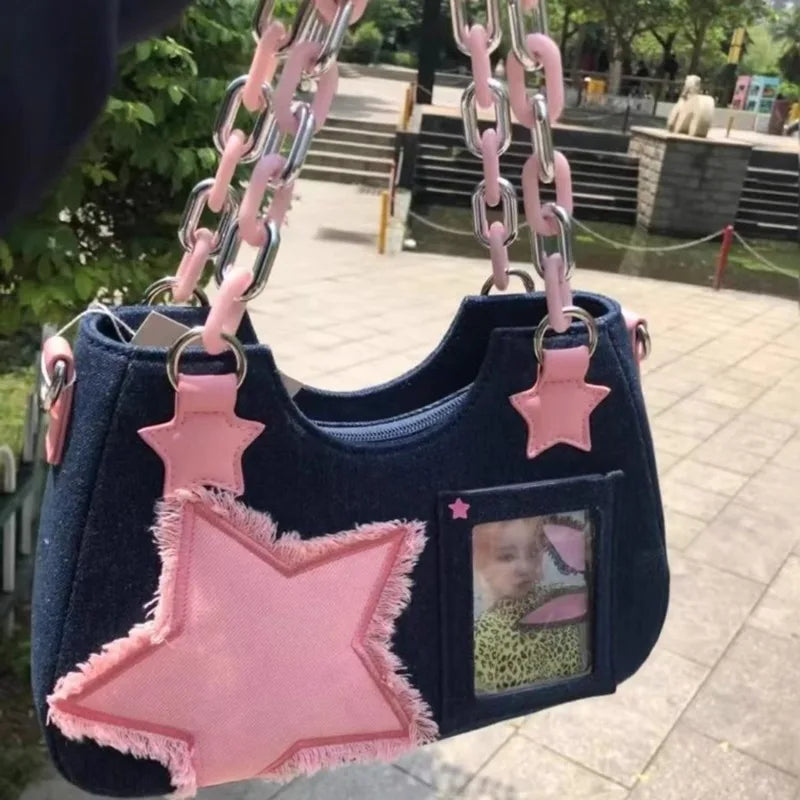 Borsa a spalla Chic al chiaro di luna