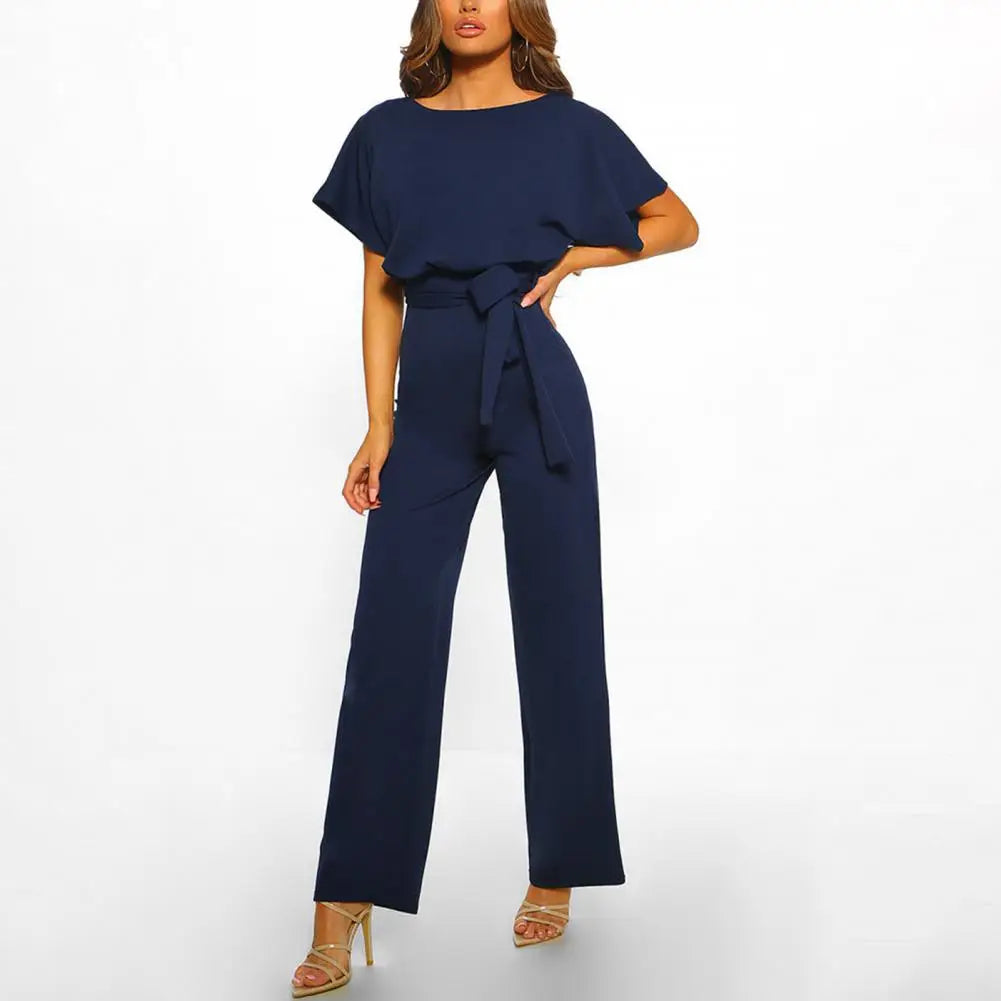 Zafira Elegante Strakke Taille Jumpsuit