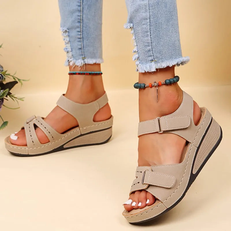 NovaSole weiche offene Zehen Sandalen