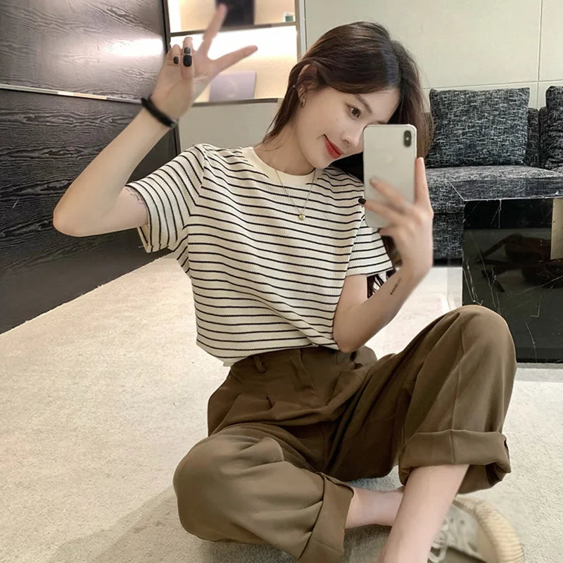 StylishVibe Retro Summer T-Shirt