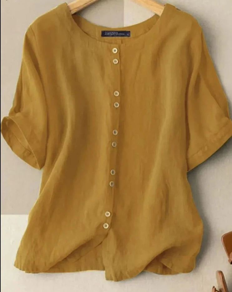 Marelia Summer Casual Loose Tunic Top