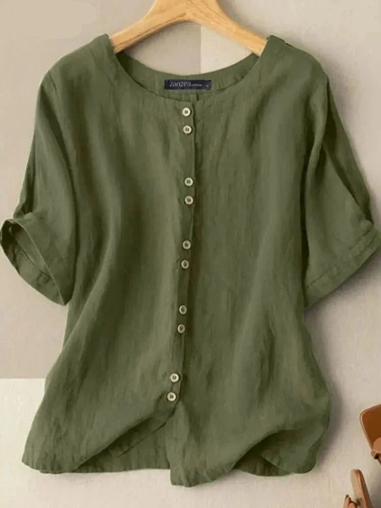 Marelia Summer Casual Loose Tunic Top