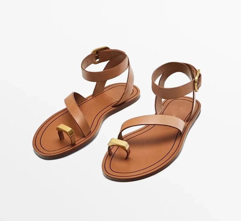 DeHaven Summer Leather Sandals