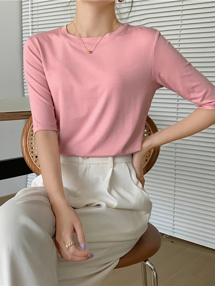 ZomerGlans Elegante T-shirt Estiva
