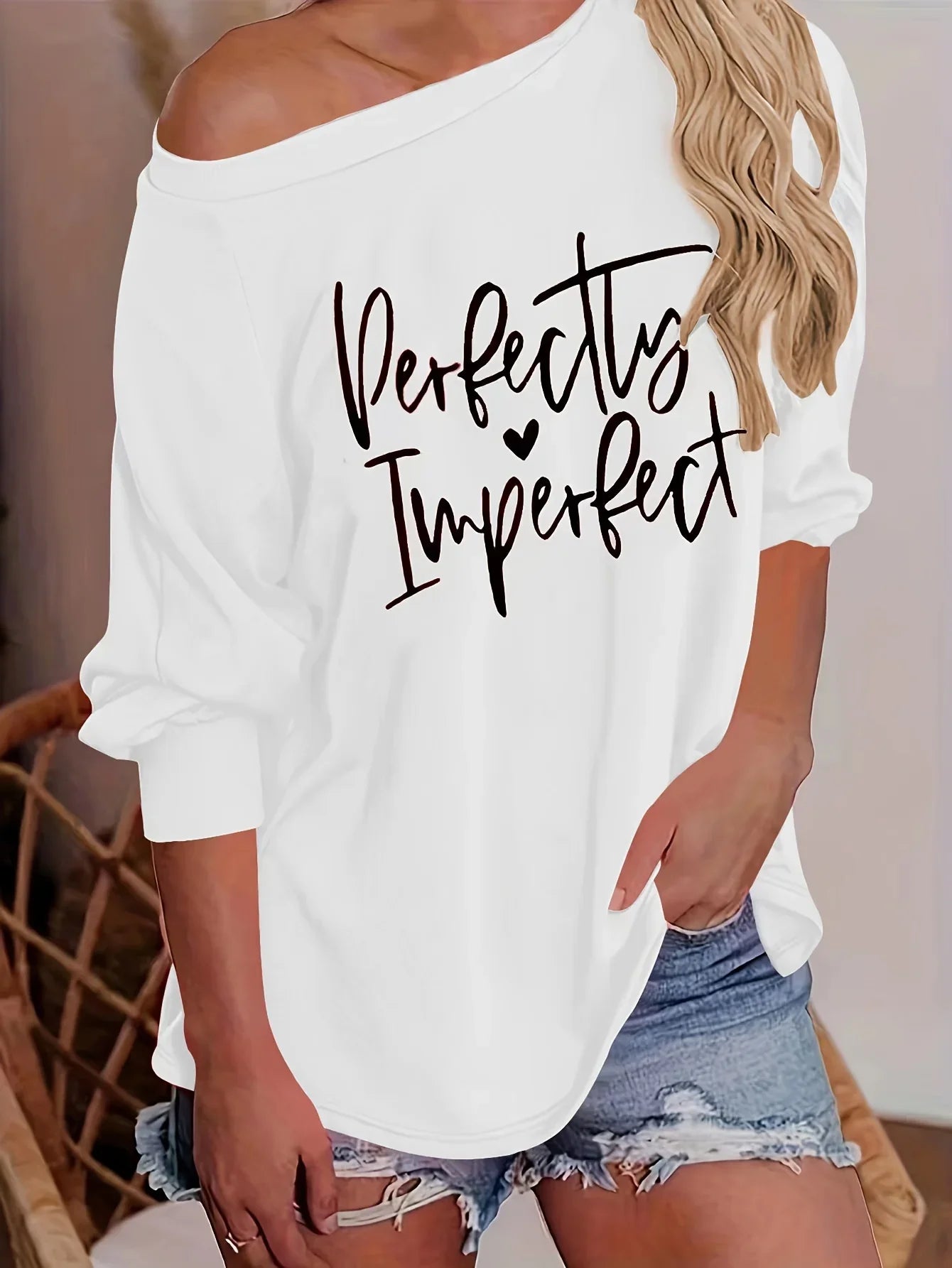 Luna&Stella Off-Shoulder Shirt Perfetto