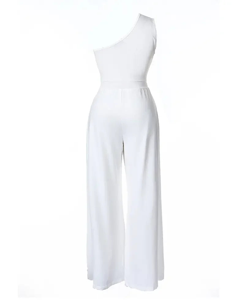 Schicker & trendiger Einarmiger Jumpsuit