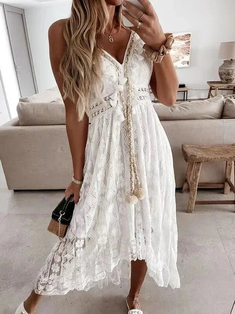 GuBright Bohemian Maxi Kleid