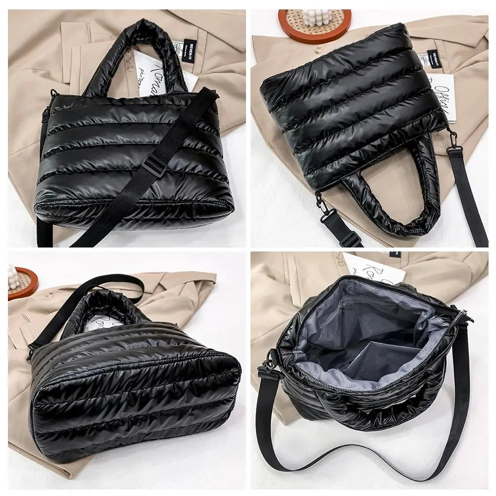 Aurora Mode Leichte Gepolsterte Schultertasche