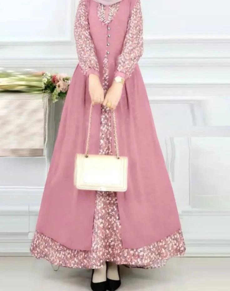 Madelina Lent Bohemian Maxi Dress
