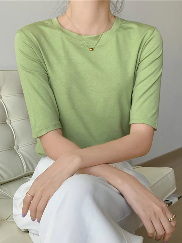 ZomerGlans Elegante T-shirt Estiva