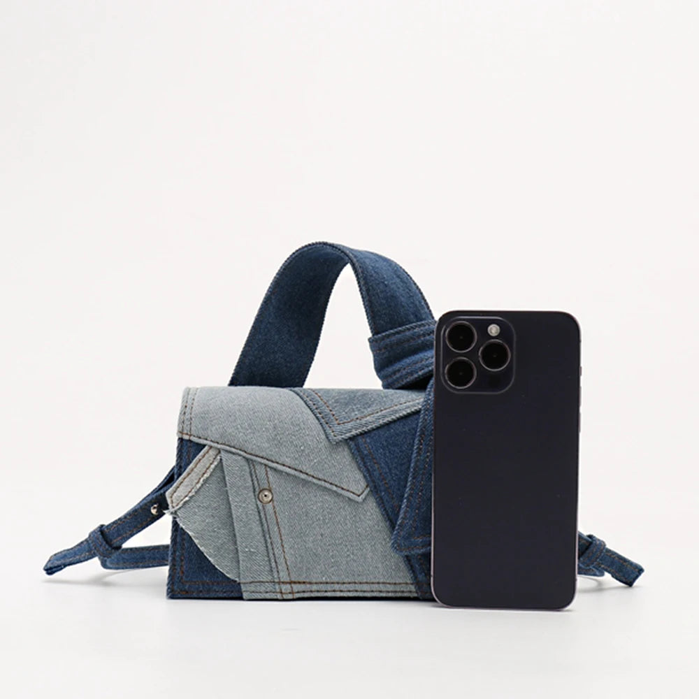 EleganTrend Denim Handbag
