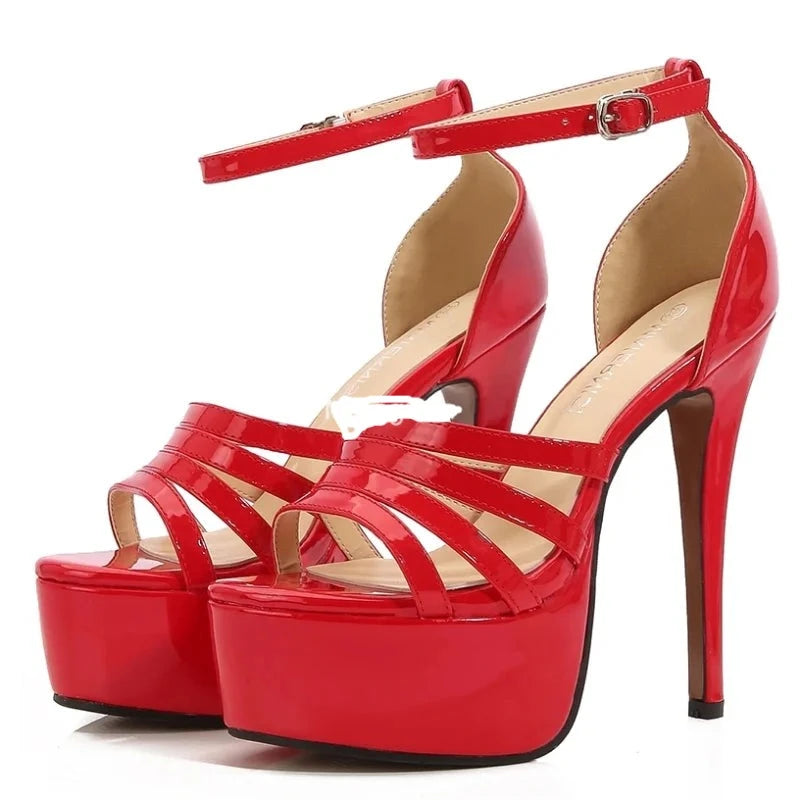 Allure Eleganz Sexy Rosa Stilettos