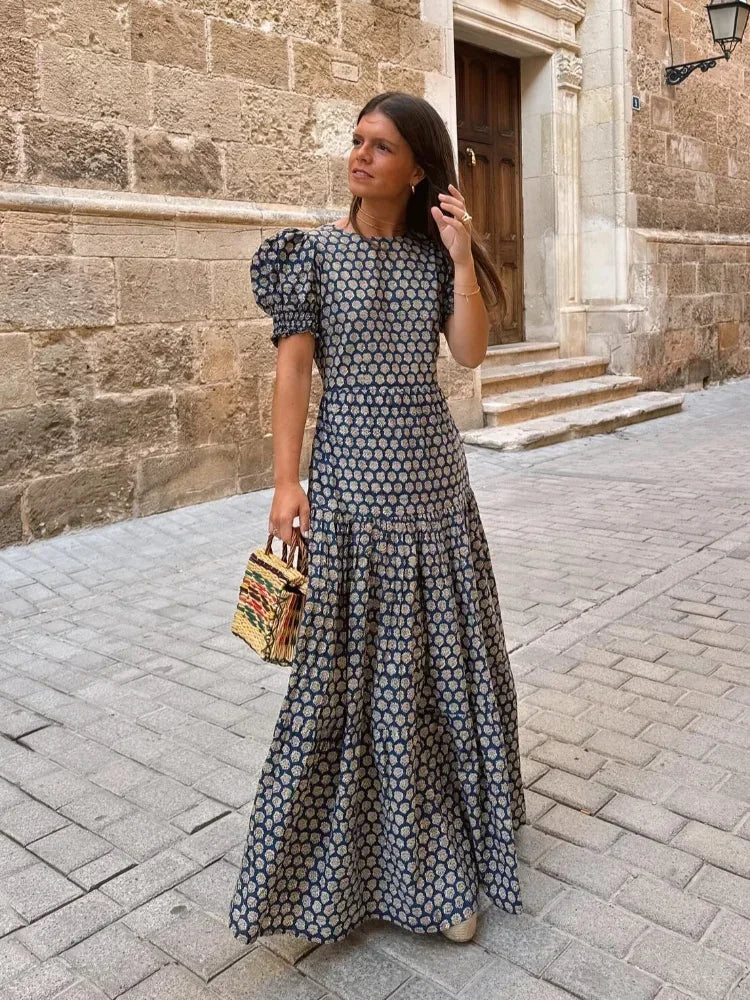Eleganza del tramonto Abito vintage