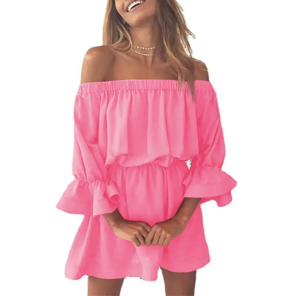 Sunshine Breeze Abito Boho