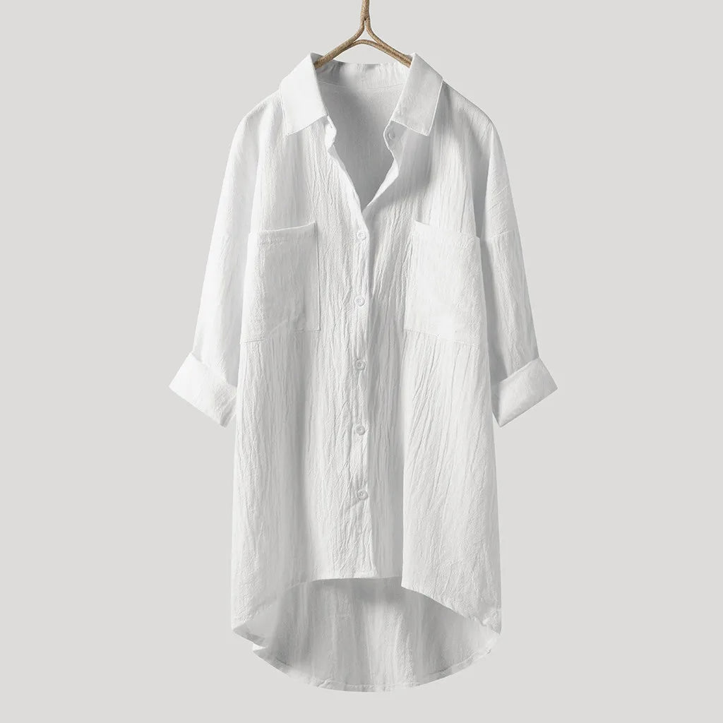 Sabrina | Luxe oversized blouse met lange mouwen