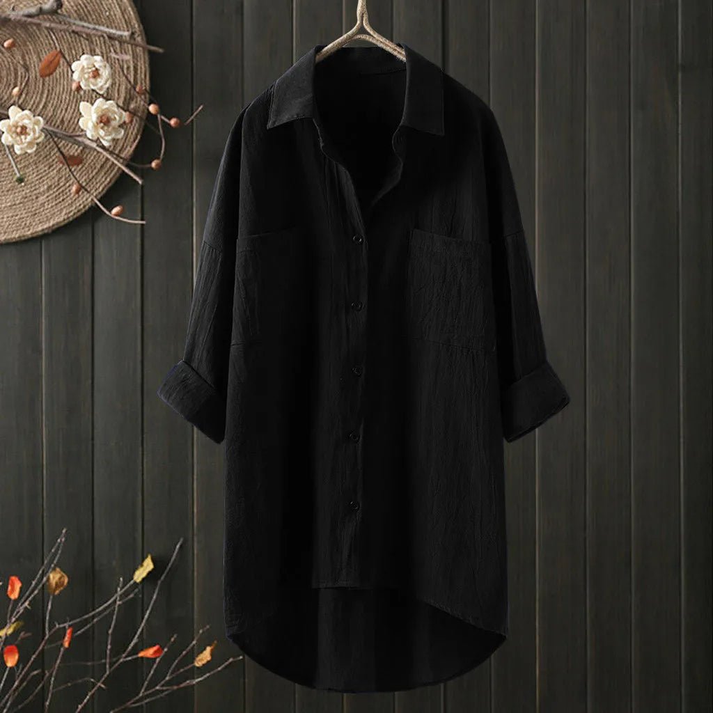 Sabrina | Luxe oversized blouse met lange mouwen