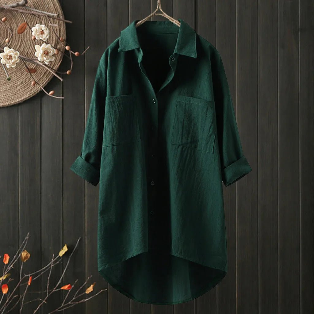 Sabrina | Luxe oversized blouse met lange mouwen