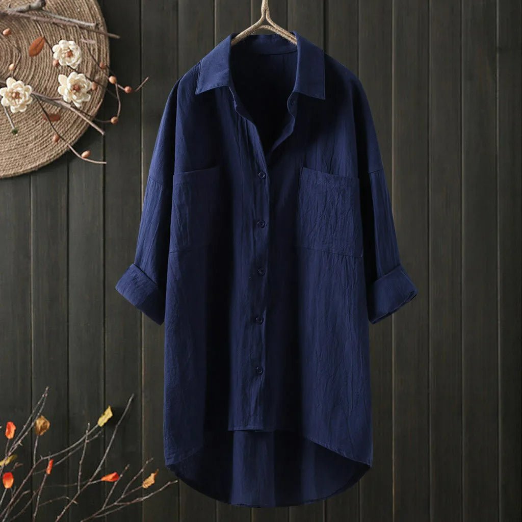 Sabrina | Luxe oversized blouse met lange mouwen