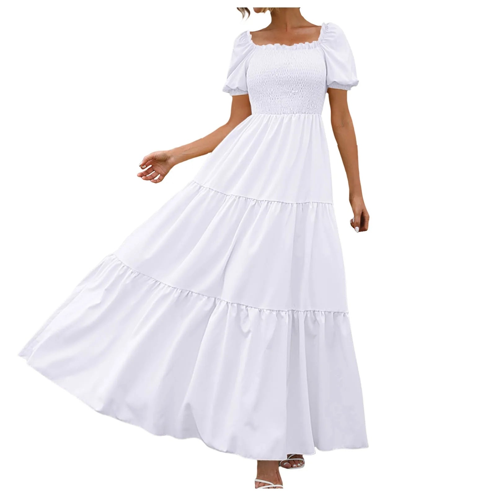 Luzara Lila Maxi Vestito