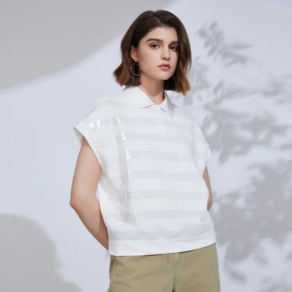 HorizonElegance Baumwollbluse