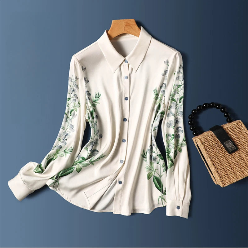 Seiden Sommer Traum Bluse von ZomerGloed