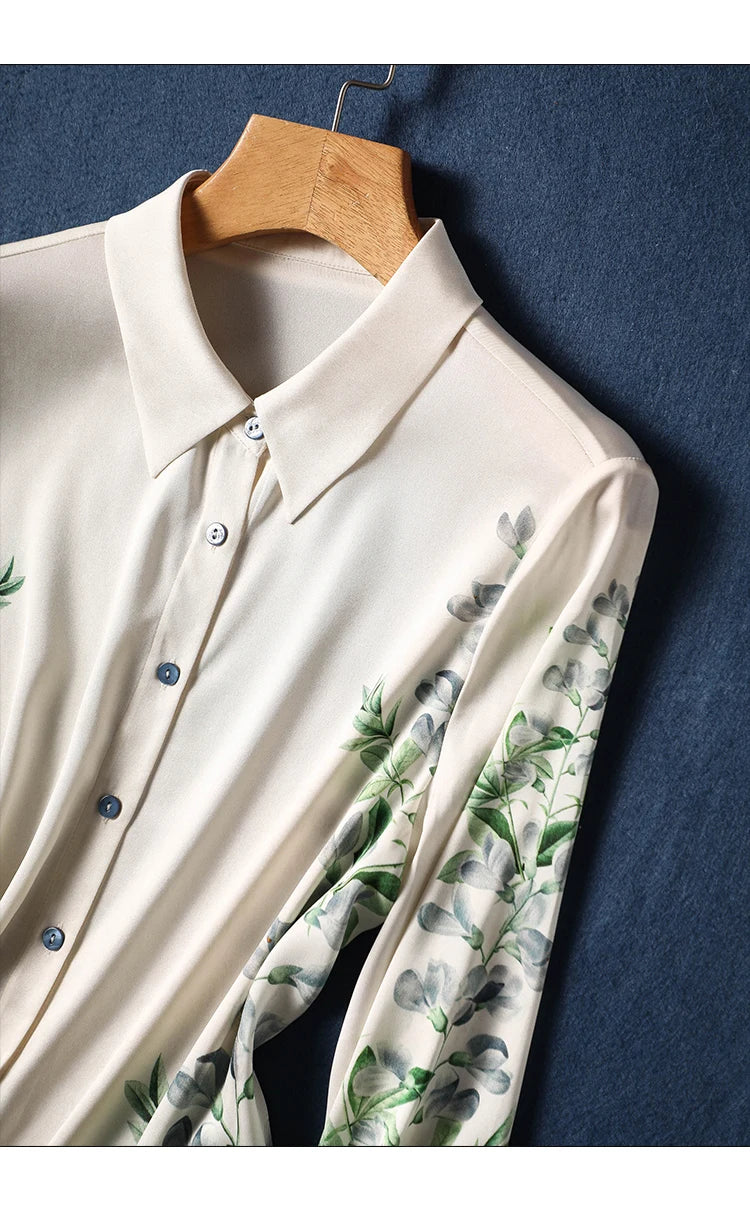 Seiden Sommer Traum Bluse von ZomerGloed