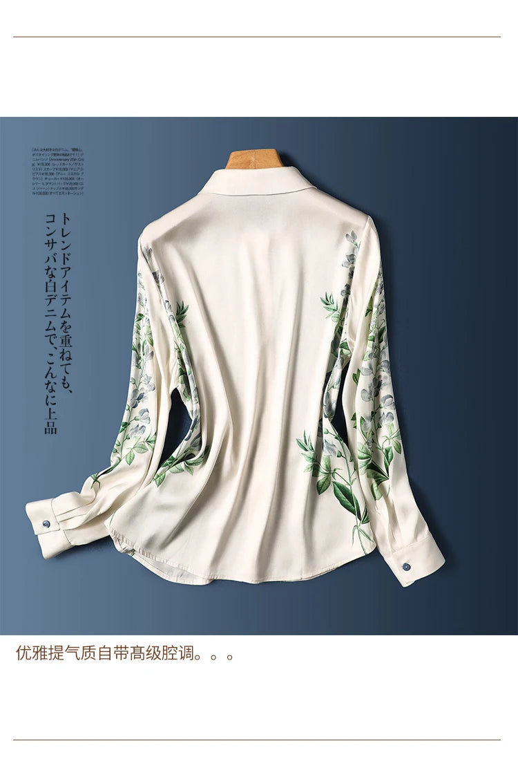 Seiden Sommer Traum Bluse von ZomerGloed