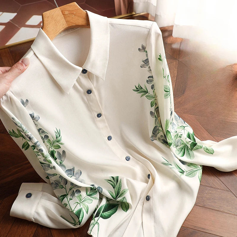 Seiden Sommer Traum Bluse von ZomerGloed