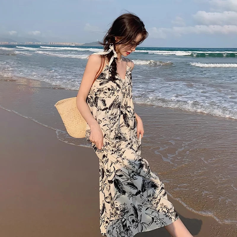 StrandLuxe Abito Estivo a Fiori