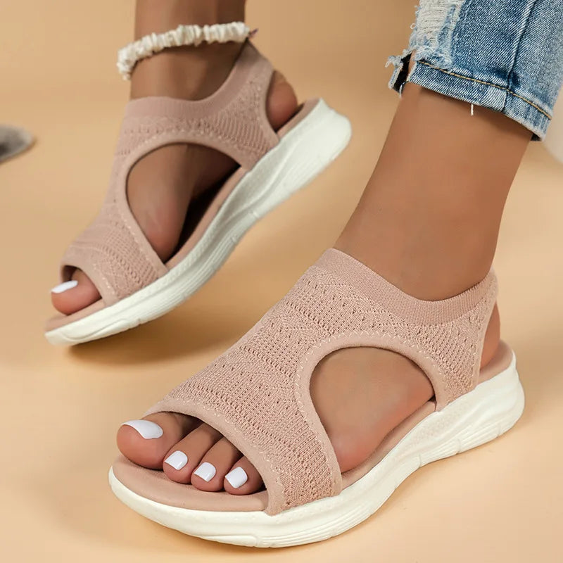 Epke Sommer Mesh Keilsandalen