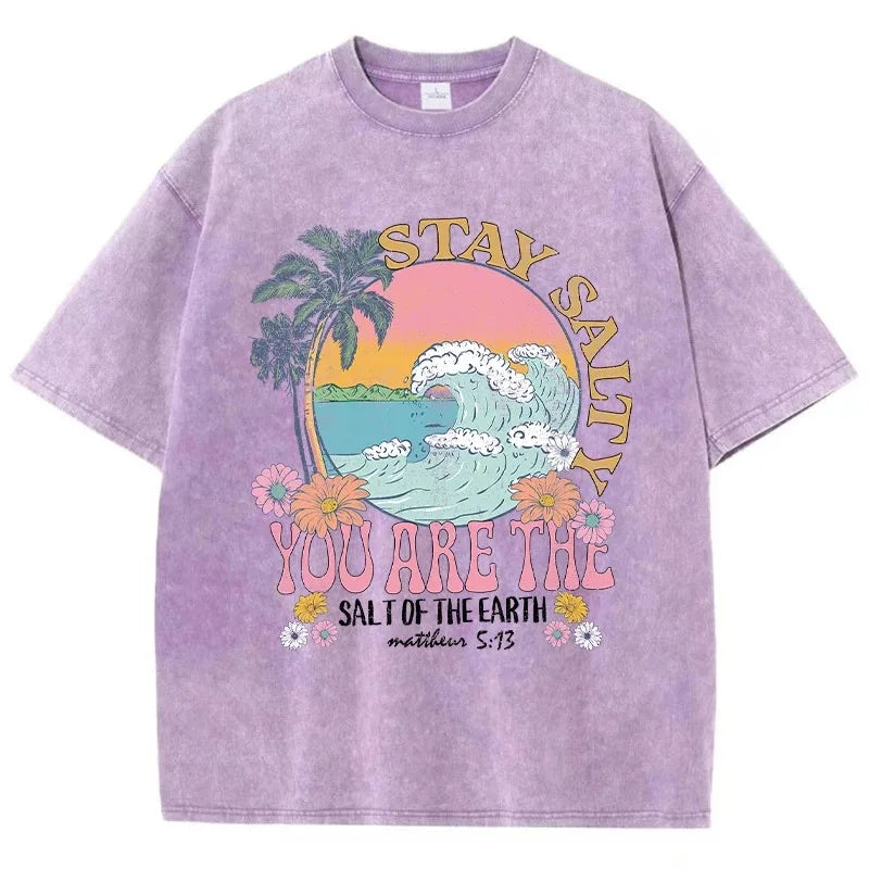 ZephyrWear Ocean Maglietta Casual