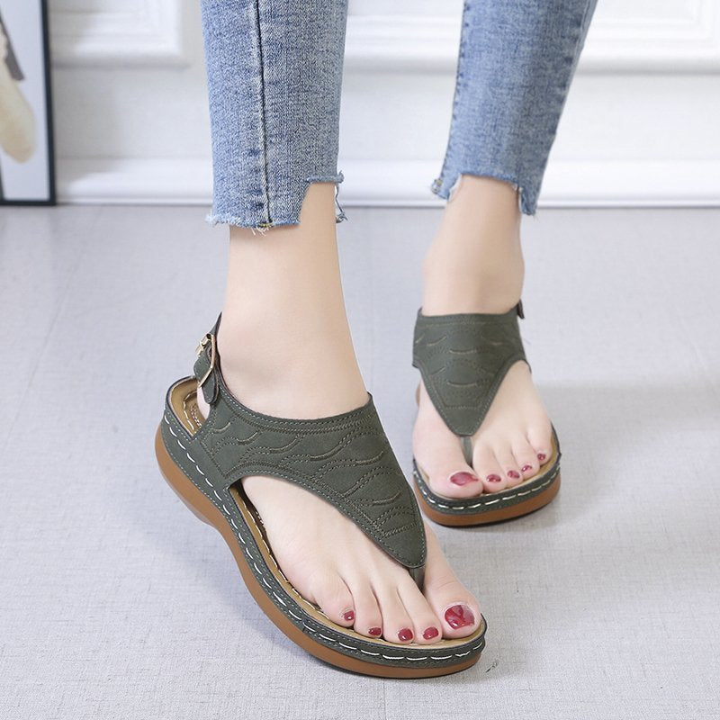 Velanora - Schicke und Bequeme Orthopädische Sandalen
