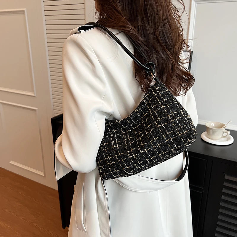 Aurora Luxe Winter Handtasche