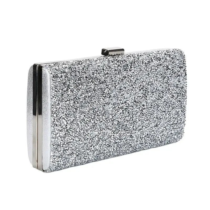 Stella Luxe Clutch Diamante