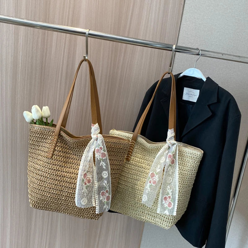 Summer Chic Woven Bag