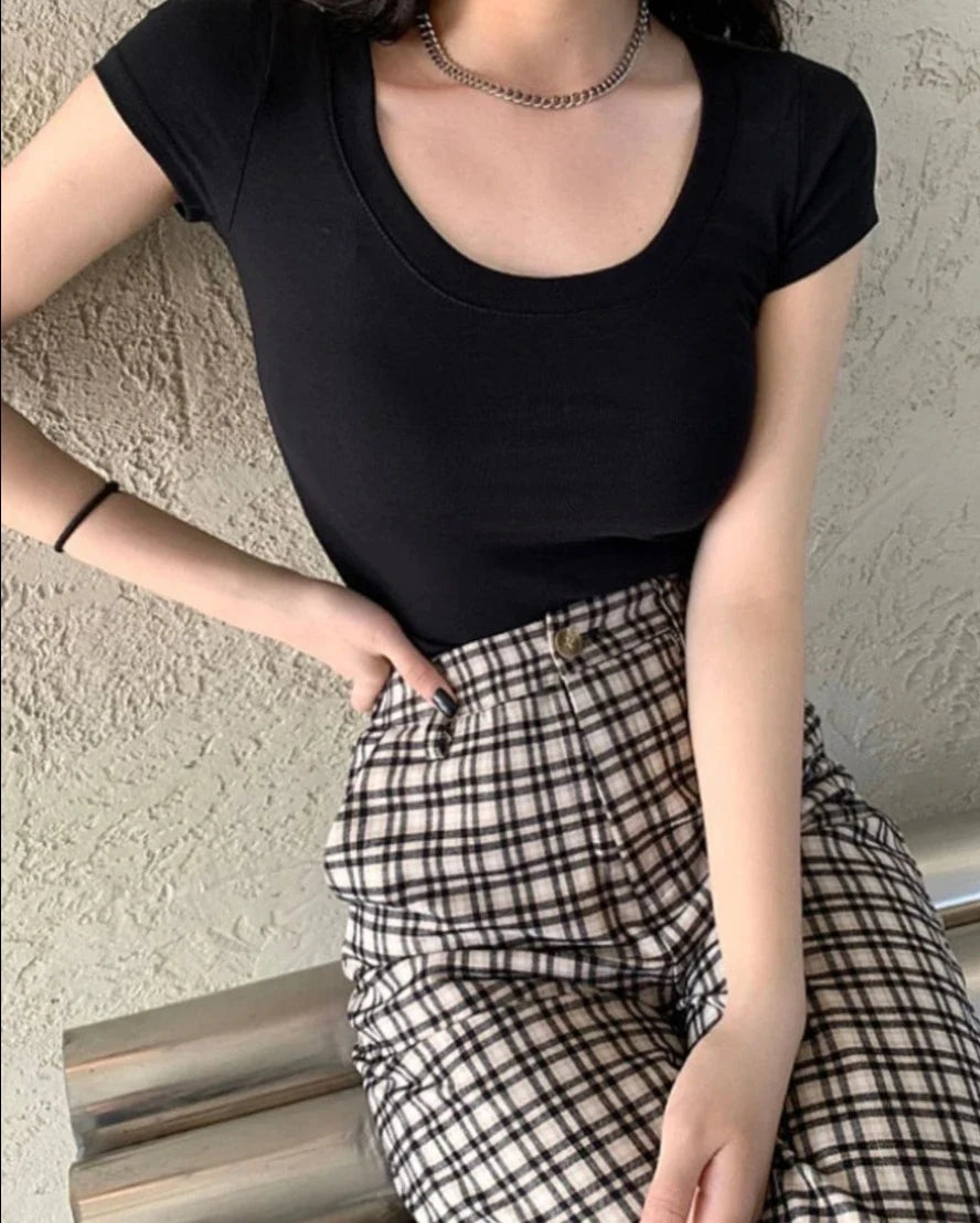 Amara Fashion Verführerisches Komfort T-Shirt