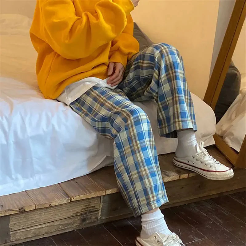 TwinkleTrend Checkered Pants