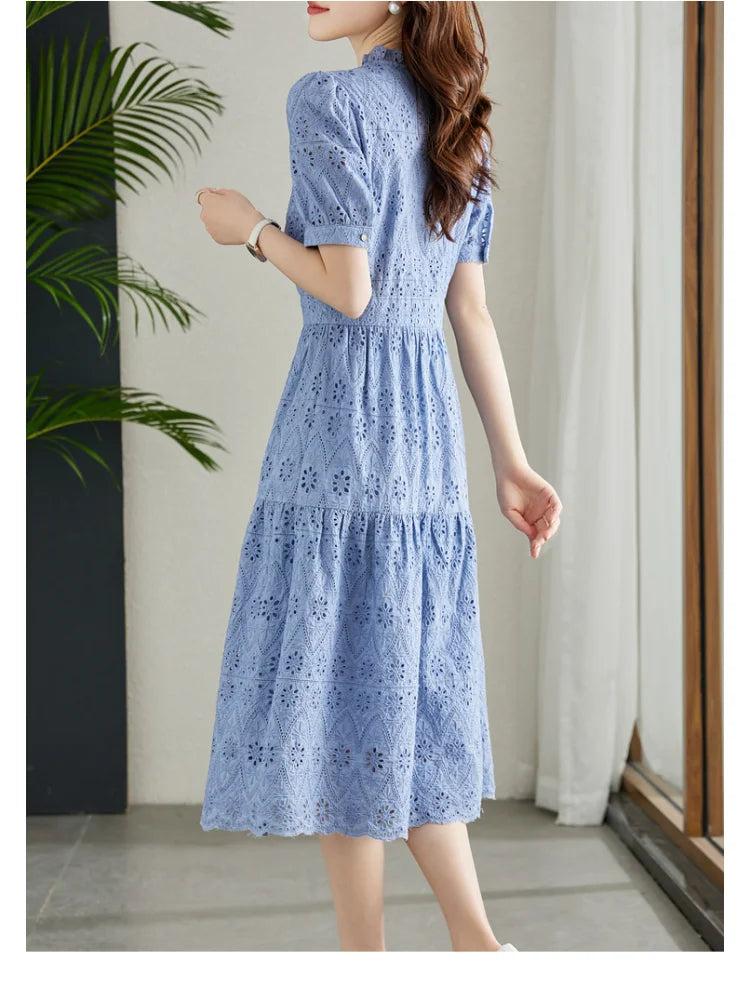 MiraBelle elegante vestito midi