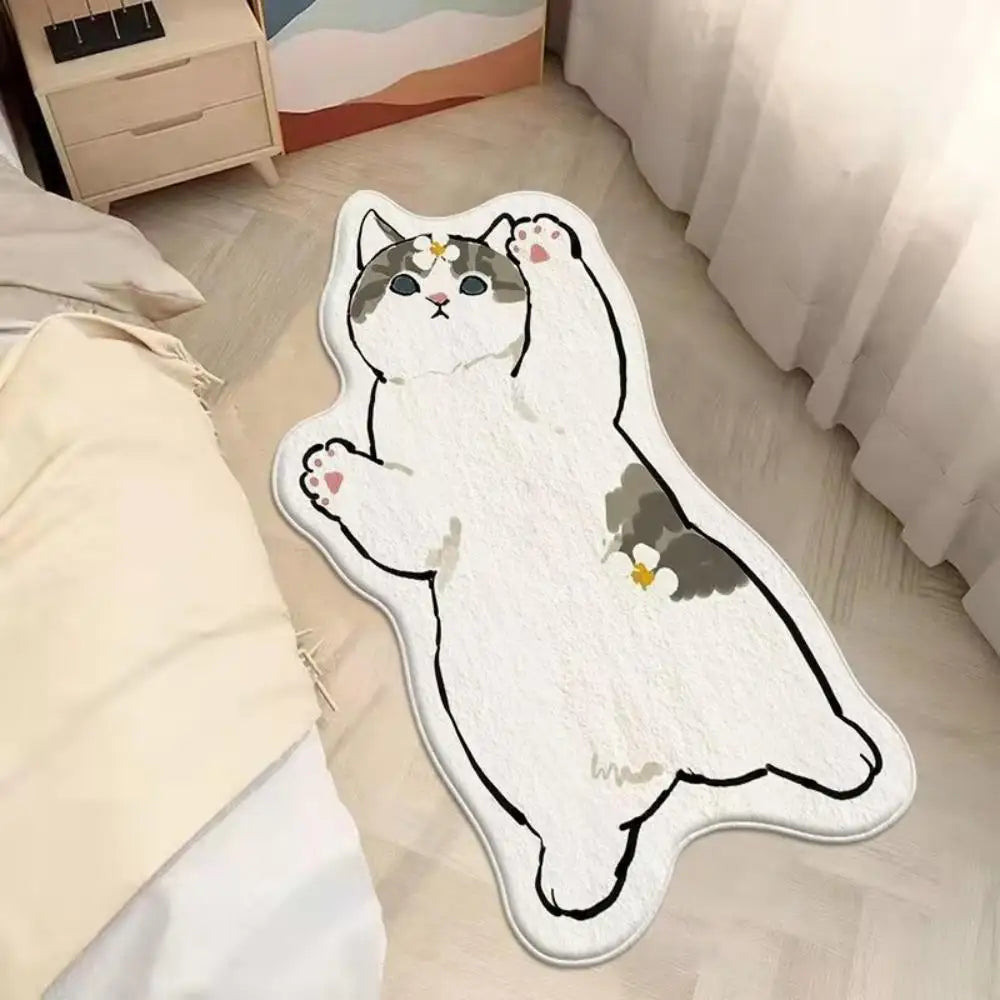 Schattig Kat Selfie Tapijt