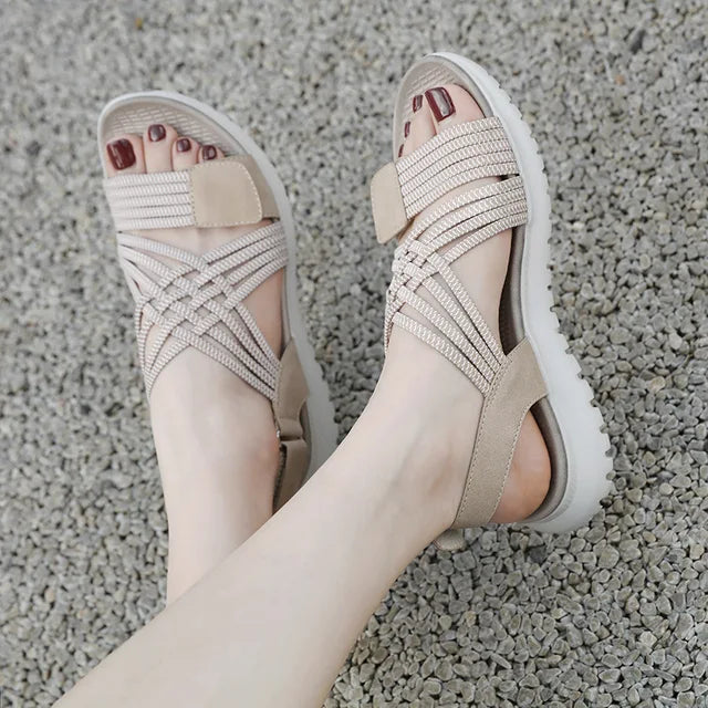 Sommerliche Bequeme Plus-Size Sandalen für Frauen