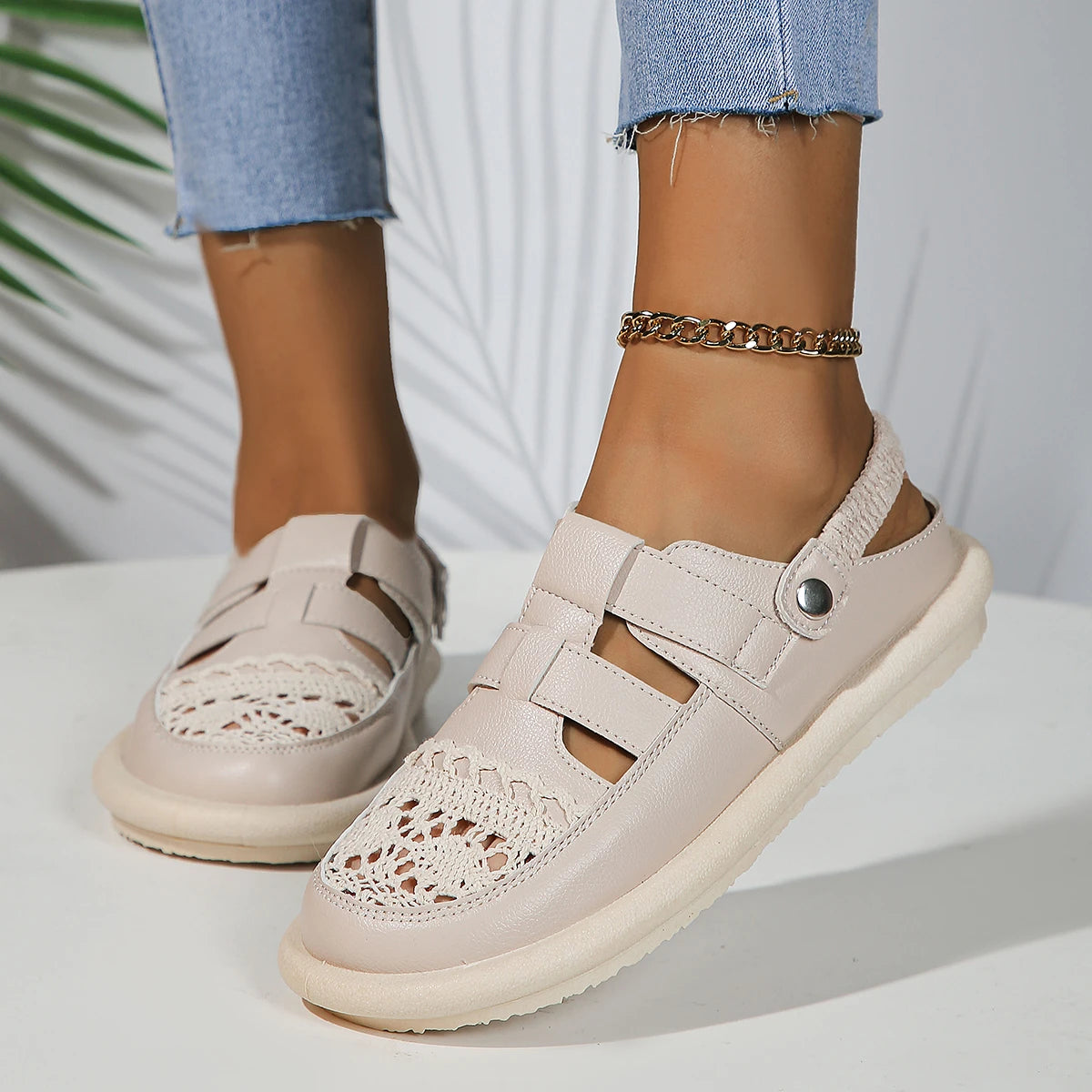 Luxia Sommer Plattform Sandalen