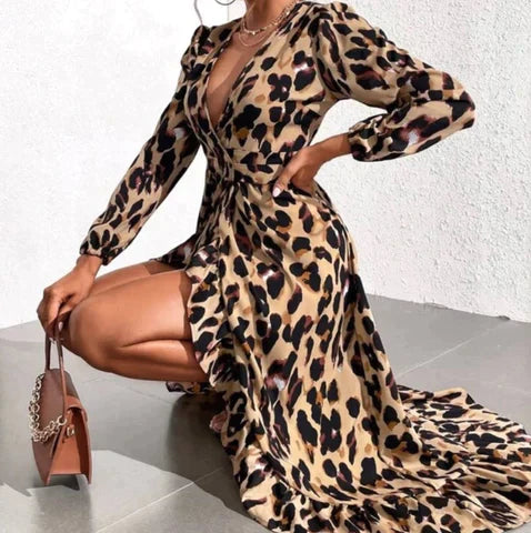 Eleganza Lisandra V-hals Jurk