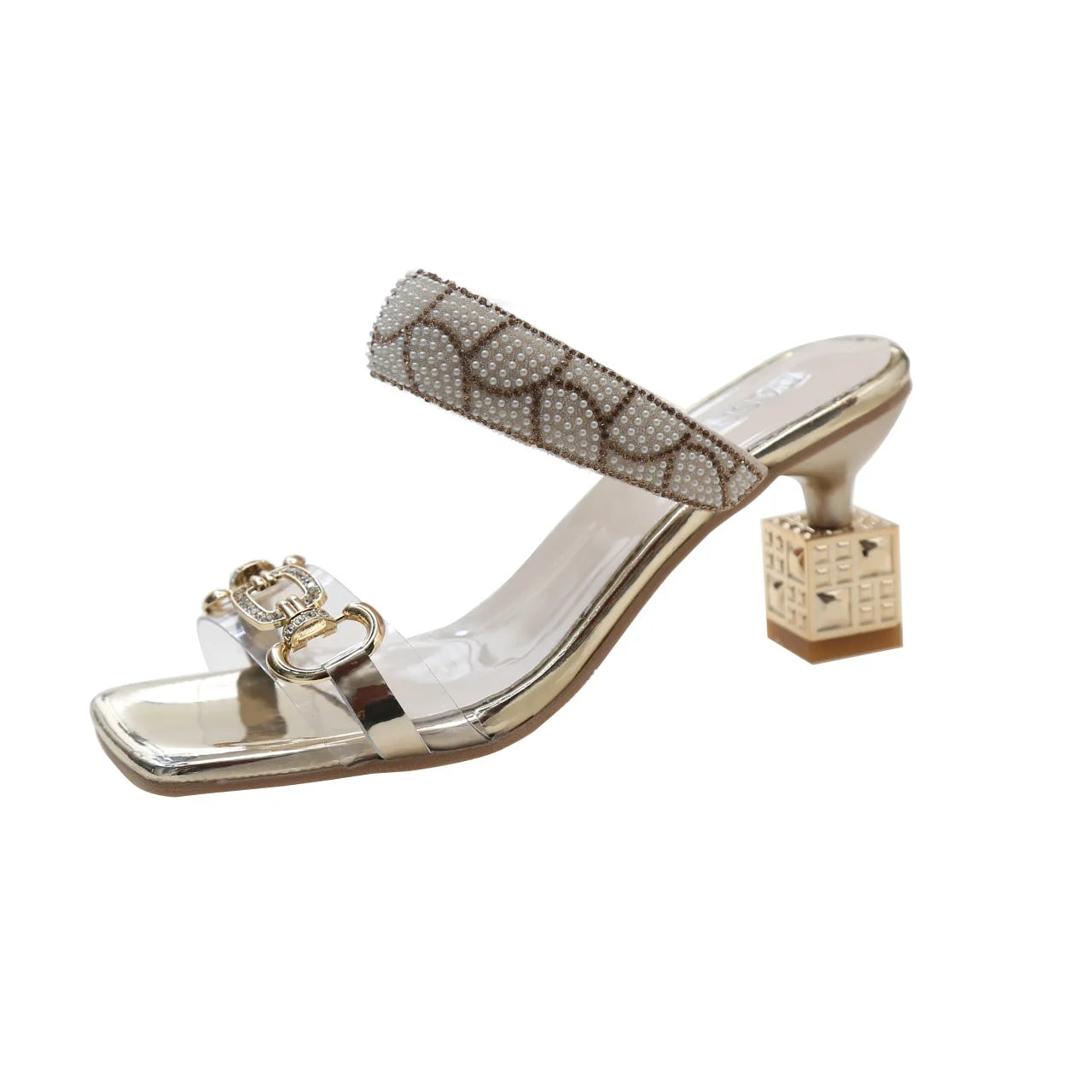 Auroria Shiny Summer Sandals