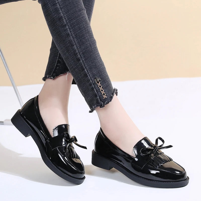 Luxor Chic Schwarze Loafers