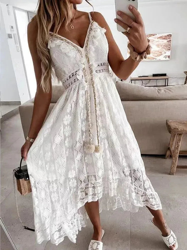 GuBright Bohemian Maxi Kleid
