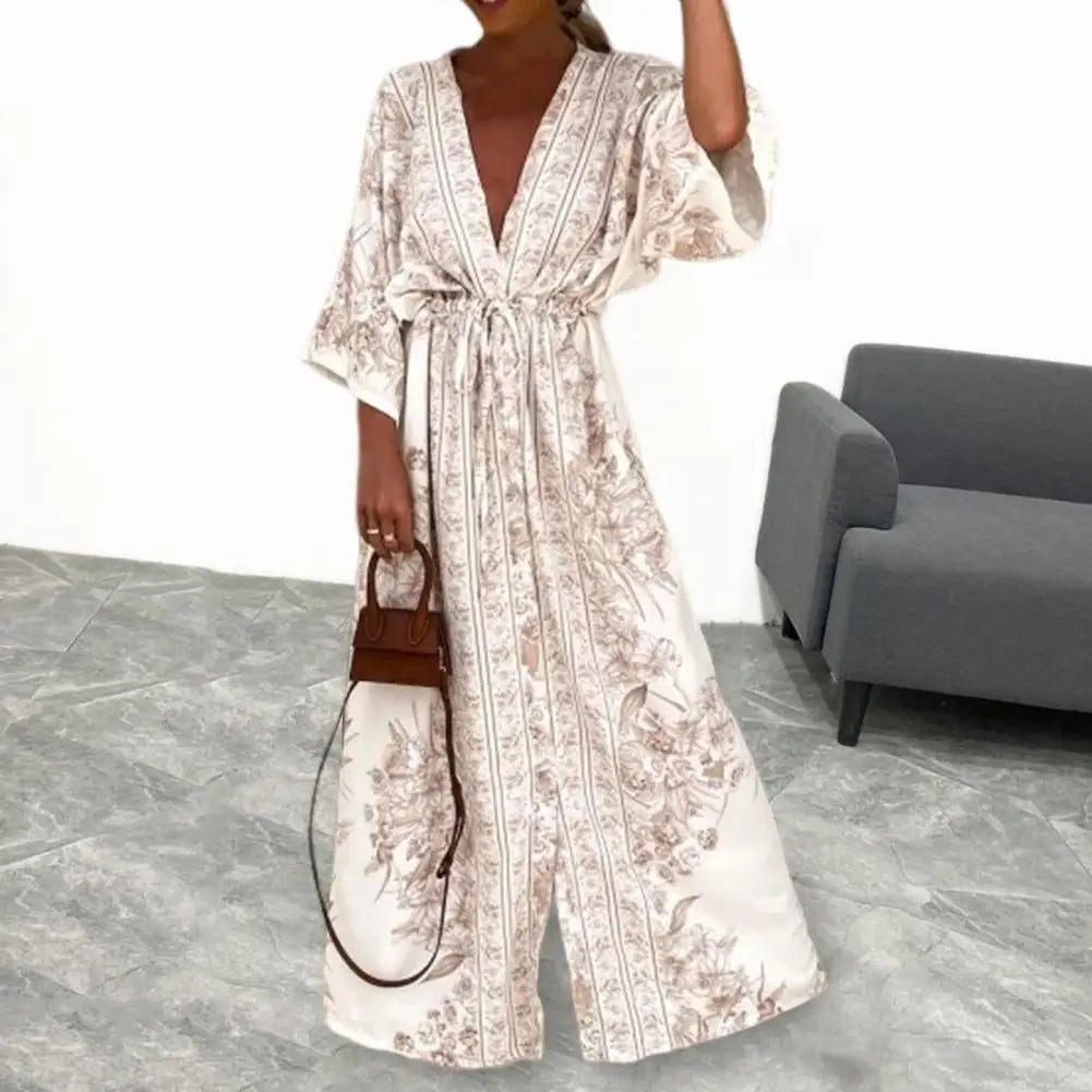 Abito lungo elegante boho