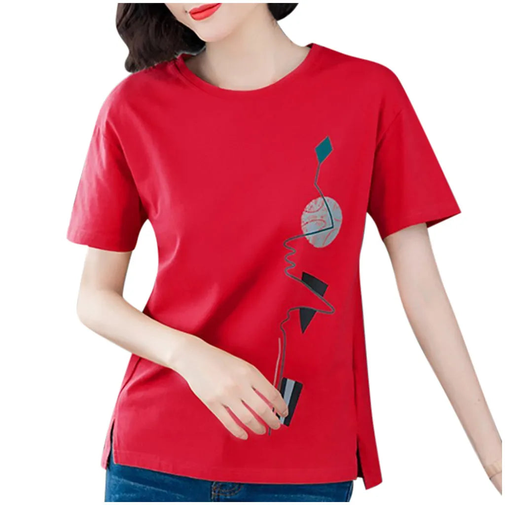Elegante donna camicetta casual