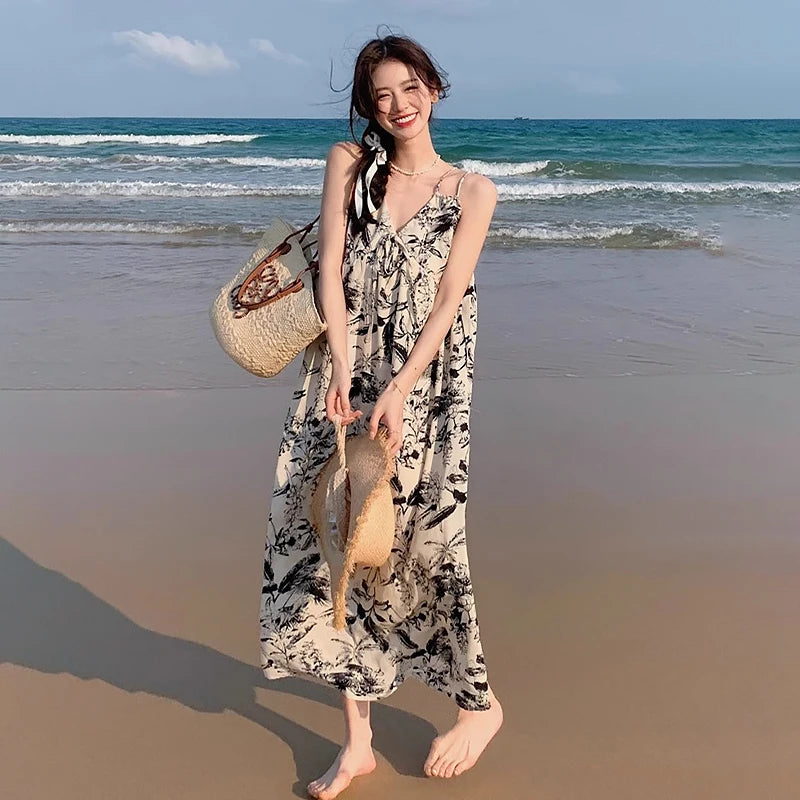 StrandLuxe Abito Estivo a Fiori
