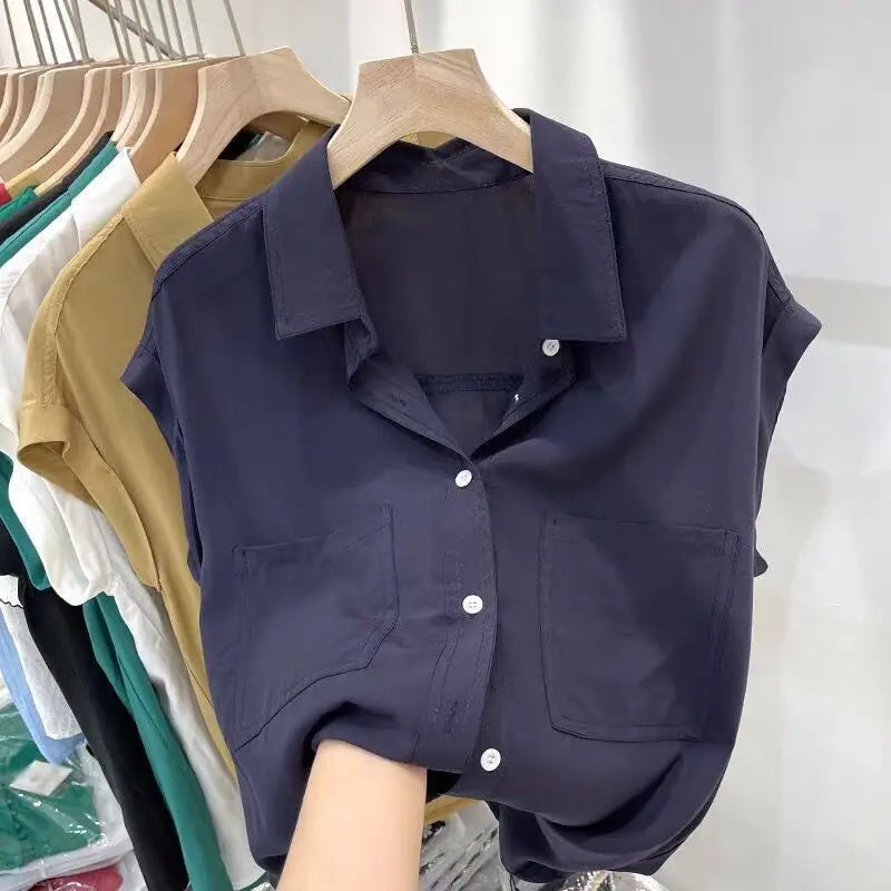 Summer blouse LuminousElegance