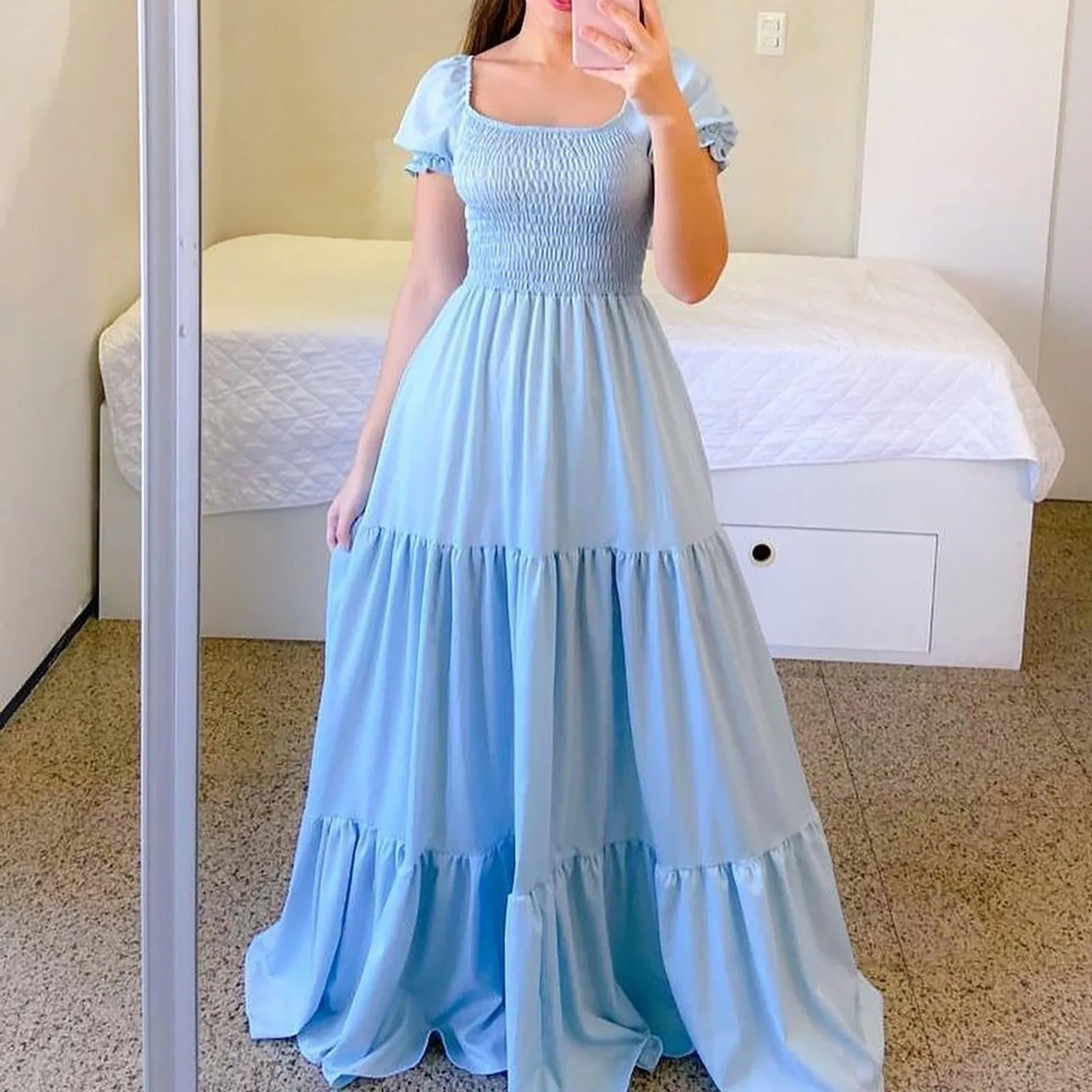 SerenityChic Abito Maxi